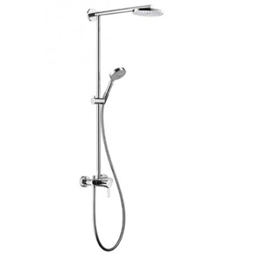 Hansgrohe Raindance Showerpipe 180 Einhebelmischer EcoSmart, Brausenarm 460 mm,27191000