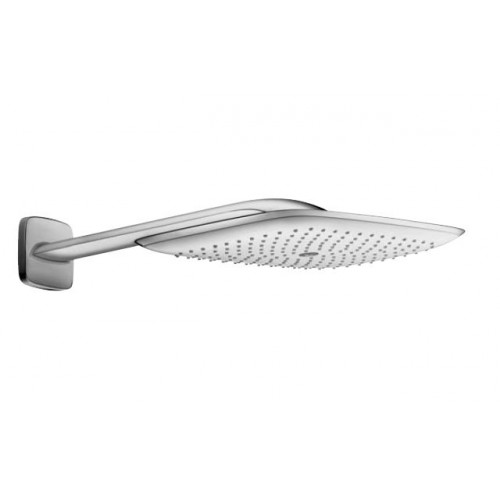 Hansgrohe PuraVida Kopfbrause 400 mm DN15 mit Brausenarm 387 mm weiß/chrom 28331000