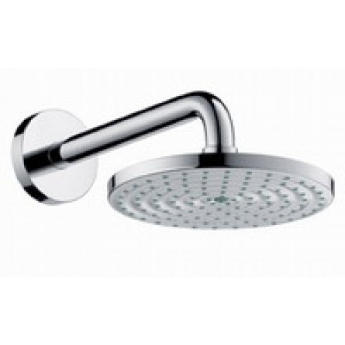 Hansgrohe Raindance Tellerkopfbrause O180mm DN15 mit Brausearm chrom 27471000