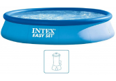 INTEX Easy Set Pool Schwimmbecken 396 x 84 cm filterpumpe 28142NP