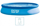 INTEX Easy Set Pool Schwimmbecken 457 x 84 cm filterpumpe 28158GN