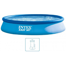 INTEX Easy Set Pool Schwimmbecken 457 x 84 cm filterpumpe 28158GN
