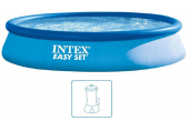 INTEX Easy Set Pool Schwimmbecken 457 x 84 cm filterpumpe 28158NP