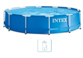 B-Ware!INTEX METAL FRAME POOLS 305x76 cm 28202NP-beschädigte Verpackung!