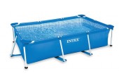 ABVERKAUF INTEX SMALL FRAME POOL Schwimmbad 220x150x60 cm 28270NP BESCHÄDIGTE VERPACKUNG