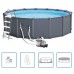 INTEX Graphite Panel Pool Set 478 x 124 cm, 28382GN