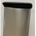 CURVER DECO BIN 50L Rechteckiger Treteimer 39 x 29 x 73 cm silber 02162-582