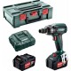 Metabo SSW 18 LTX 400 BL (18V/2x4,0 Ah) Akku-Schlagschrauber 602205500