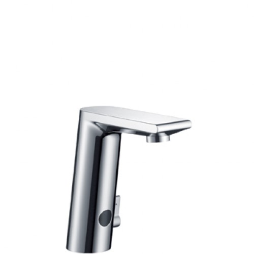 Hansgrohe Metris S Elektronik-Waschtischmischer mit Temperaturregulierung, Batteriebetrieb