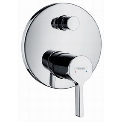 Hansgrohe Metris S Einhebel Wannenmischer mit Sicherungskombination 31466000