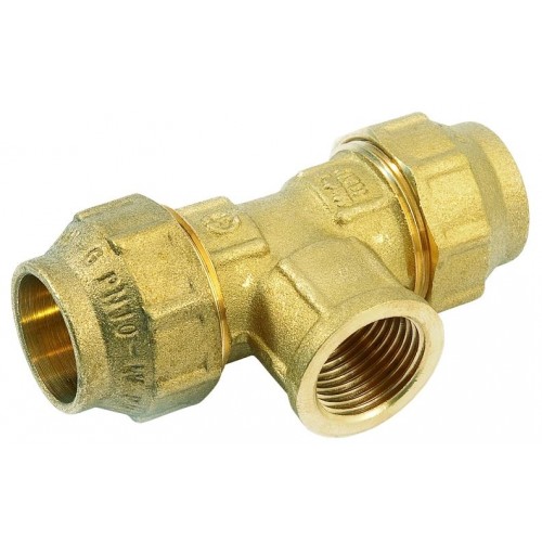 GEBO BTI T-Stück mit Innengewinde, 40 mm × 5/4" × 40 mm 3150440