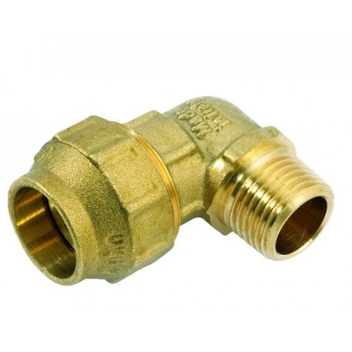 GEBO BWA Außengewinde-Winkel, 20 mm × 1/2", 315092001