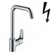 Hansgrohe Focus Einhebel-Küchenarmatur, DN15 für Niederdruck, edelstahl-optik 31822800