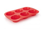 BANQUET Silikonform für Muffins RED Culinaria 31R12604139