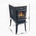 Jotul F 602 CB Kaminofen, Blauschwarze Email 320086