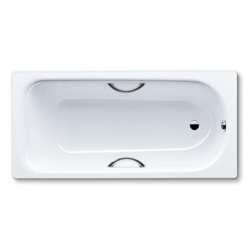 KALDEWEI Badewanne Saniform Plus Star 170 x 75 x 48 cm Antislip, Perl-Effekt, Lochbohrung