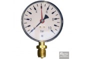 REGULUS MR10010BL Manometer 10 bar, G 1/2" unten, O100 mm, 3408