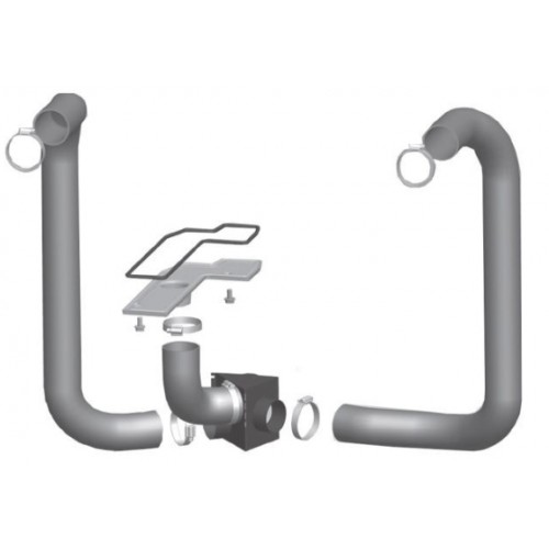 Jotul Externe Luftzufuhr, O 100 mm 51012164