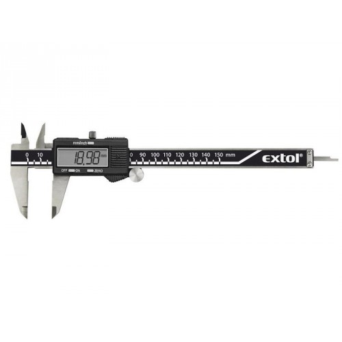 EXTOL PREMIUM digitaler Messschieber 0,1-150 Genauigkeit 0,03 mm, 3426