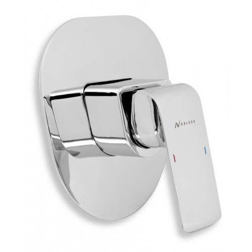 NOVASERVIS NOBLESS KVADRO Unterputz-Duscharmatur, Chrom 35050,0