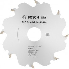 BOSCH PRO Scheibenfräser, 105×22×4 mm, 8 Zähne 3608641013