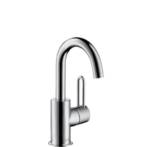Einhebel-Waschtischmischer für Handwaschbecken mit hohem Schwenk-Auslauf 38035000