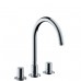 Hansgrohe Axor Starck / Axor Uno2 3-Loch Waschtischarmatur 160, 38053000