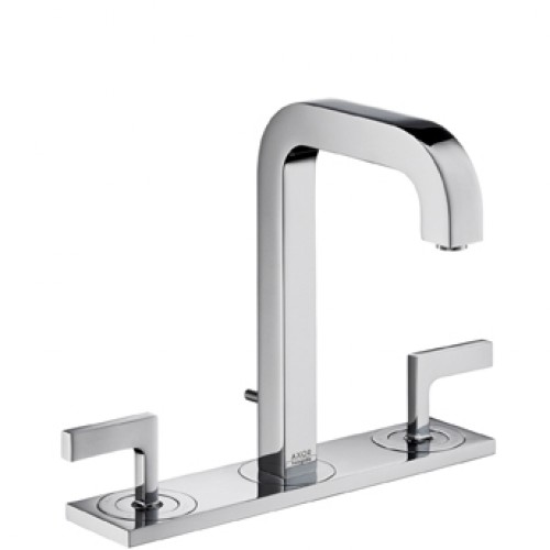 Hansgrohe Axor Citterio 3-Loch Waschtischarmatur mit kurzem Auslauf 39136000
