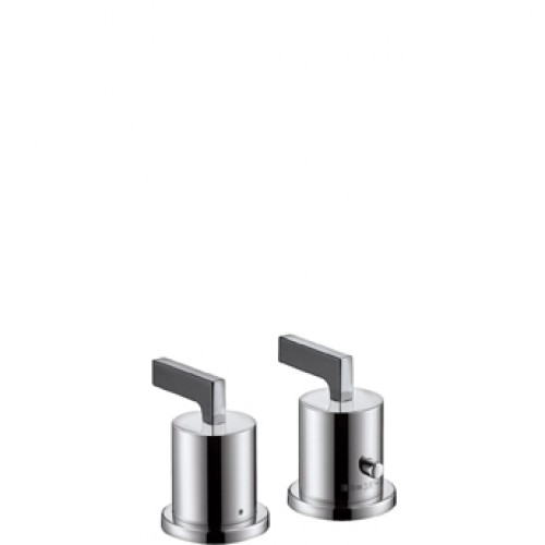 Hansgrohe Citterio 2-Loch Wannenrandthermostat mit Hebelgriffen 39482000