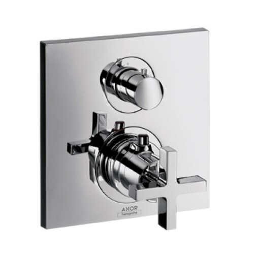 Hansgrohe Axor Citterio Thermostatbatterie mit Ab-/Umstellventil mit Kreuzgriff 39725000 Hansgrohe Axor Citterio Thermostatbatterie mit Ab-/Umstellventil mit Kreuzgriff 39725000