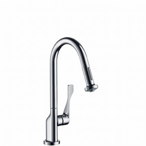 Hansgrohe Axor Citterio Einhebel Küchenarmatur mit Ausziehbrause chrom 39835000