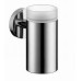 Hansgrohe Logis E/S Zahnputzbecher aus Glas mit Halter brushed nickel 40518820