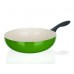 BANQUET Wok Pfanne 28 cm grün Ceramia Natura Verde 40JC28WCCGR