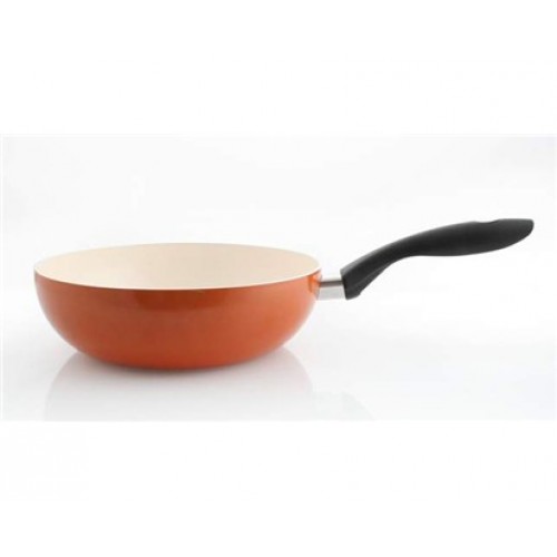 BANQUET Wok Pfanne 28 cm orange Ceramia Natura Arancia 40JC28WCCOR