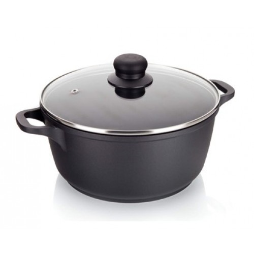 BANQUET CESAR Topf mit Glasdeckel 24cm 40SB24A BANQUET CESAR Topf mit Glasdeckel 24cm 40SB24A