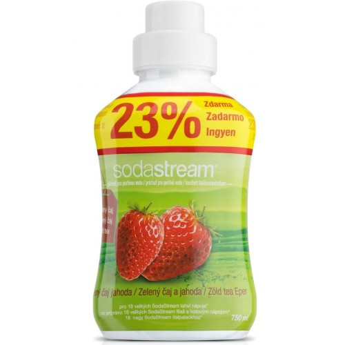 SODASTREAM Sirup 750 ml Grüne Tee mit Erdbeere