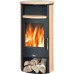 ABX ISLAND Holz-Kaminofen, schwarz+california/gold 4672-7SN