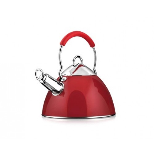 BANQUET Edelstahl Wasserkessel Avanza 2L Farbe rot TCE 48RWK030CR