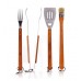 HAPPY GREEN BBQ-Set 4-teilig aus Holz 5012065