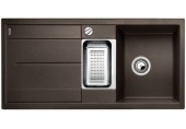 B-Ware! BLANCO METRA 6 S Spülbecken mit exzenter und Becken cafe 515045-OV beschädigt!