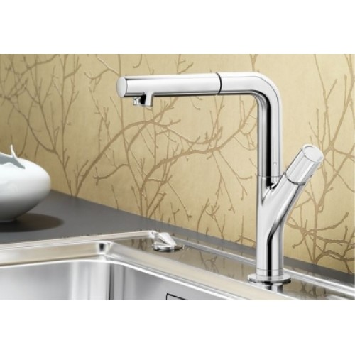 BLANCO YOVIS-S mit Schlauchbrause chrom 518291