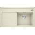 BLANCO ZENAR 45 S Silgranit PuraDur 2 Holzschneidbrett jasmin InFino Ablauf 523752