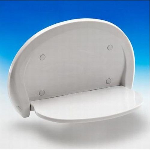 Abusanitair Thermoplast-Klappsitz für Dusche und Bad 54001010099