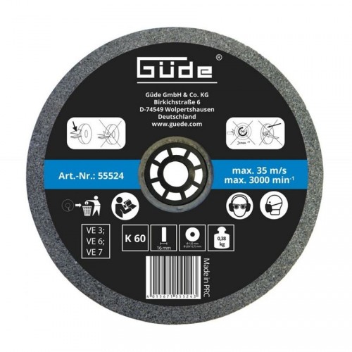 GÜDE Schleifscheibe K 60 125 mm für GDS 125 55524 GÜDE Schleifscheibe K 60 125 mm für GDS 125 55524