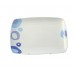 BANQUET Servierteller Oval 30 cm square BLUE BUBBLE 60147729B