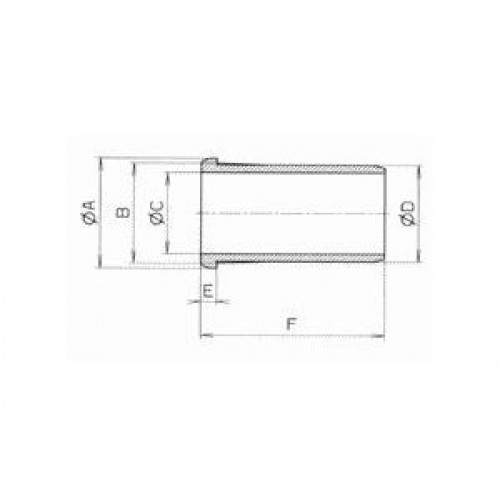 Hawle Stützbuchse ISO 6031, POM, für Gasleitungen, 40 mm, 603104000004