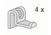 Abusanitair 4 Stück Haken für abu multiset 60A04000099