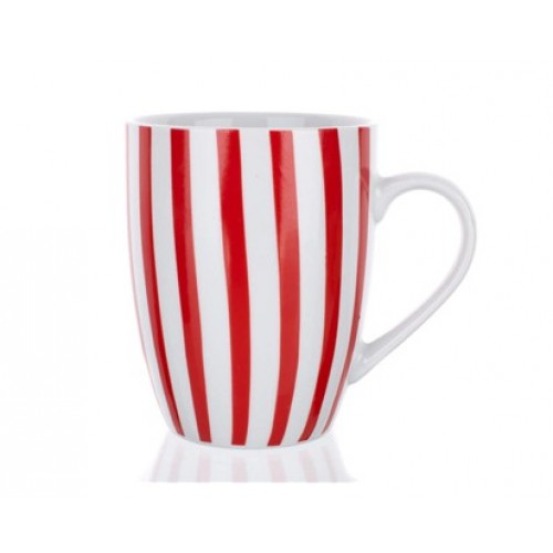 BANQUET Tasse roten Streifen 60XQ8346 BANQUET Tasse roten Streifen 60XQ8346