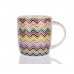 BANQUET Zickzack Keramikbecher 390 ml 60ZPX11355-B