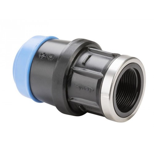 Hawle Übergangsgleitstück ISO6220 mit Innengewinde,POM,für Wasserleitungen, 32mm x 1"